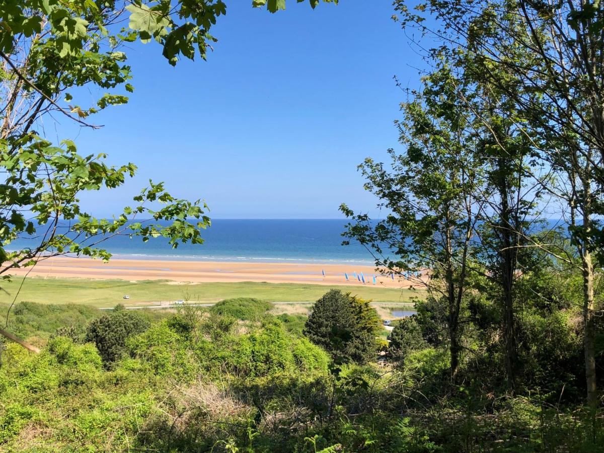 Maison Proche Omaha Beach Vue Imprenable Sur Haras Etreham Exterior photo